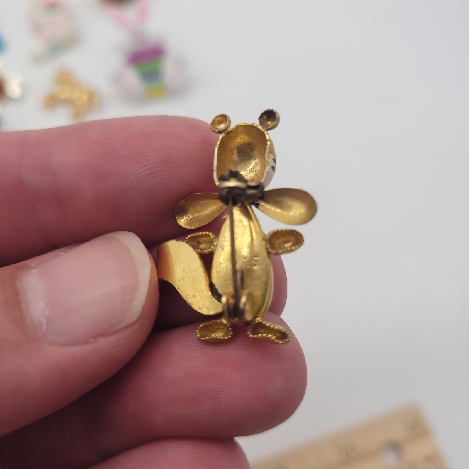 Animals Bears Horses Lapel Pin Brooch Mix Lot – Fashion Jewelry Some Vtg Lizards
