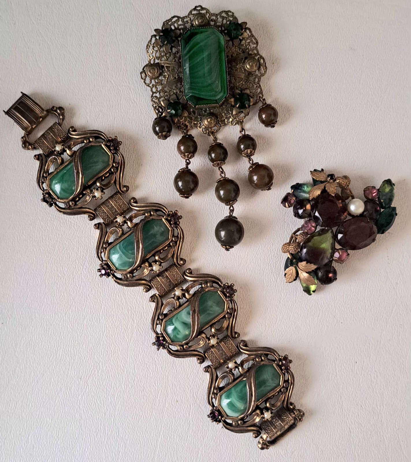 Antique Art Deco Nouveau Victorian Estate Jewelry Lot