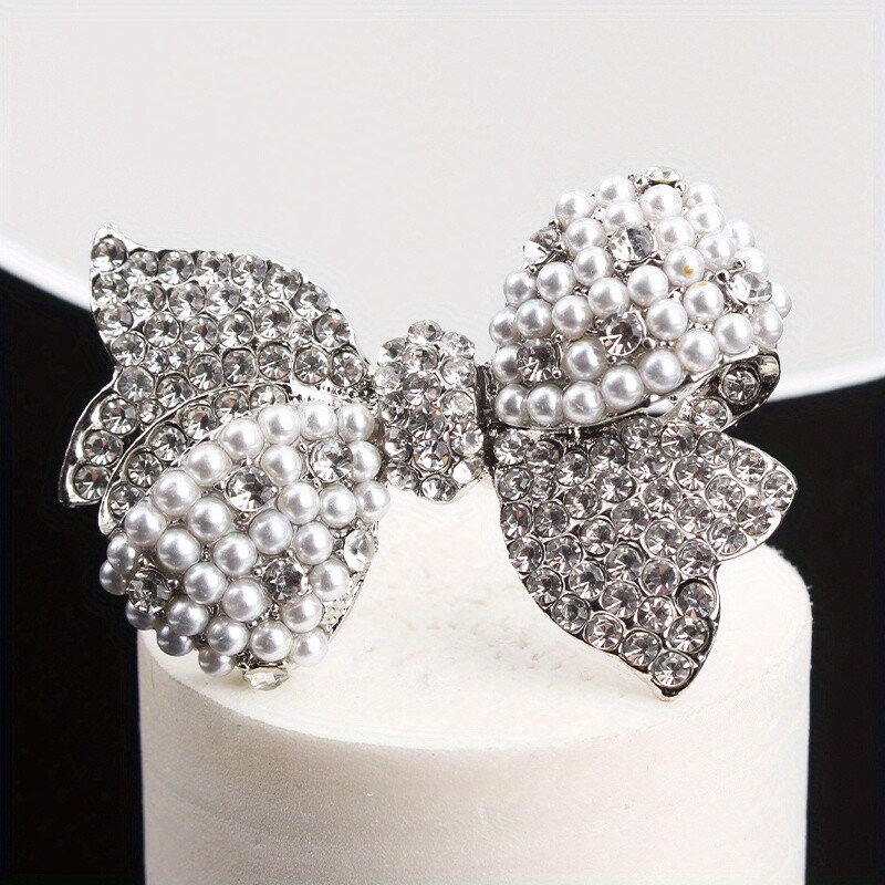 Fashionable Simple and Cute Bow Brooch Women Men Jewelry Gift Accessories