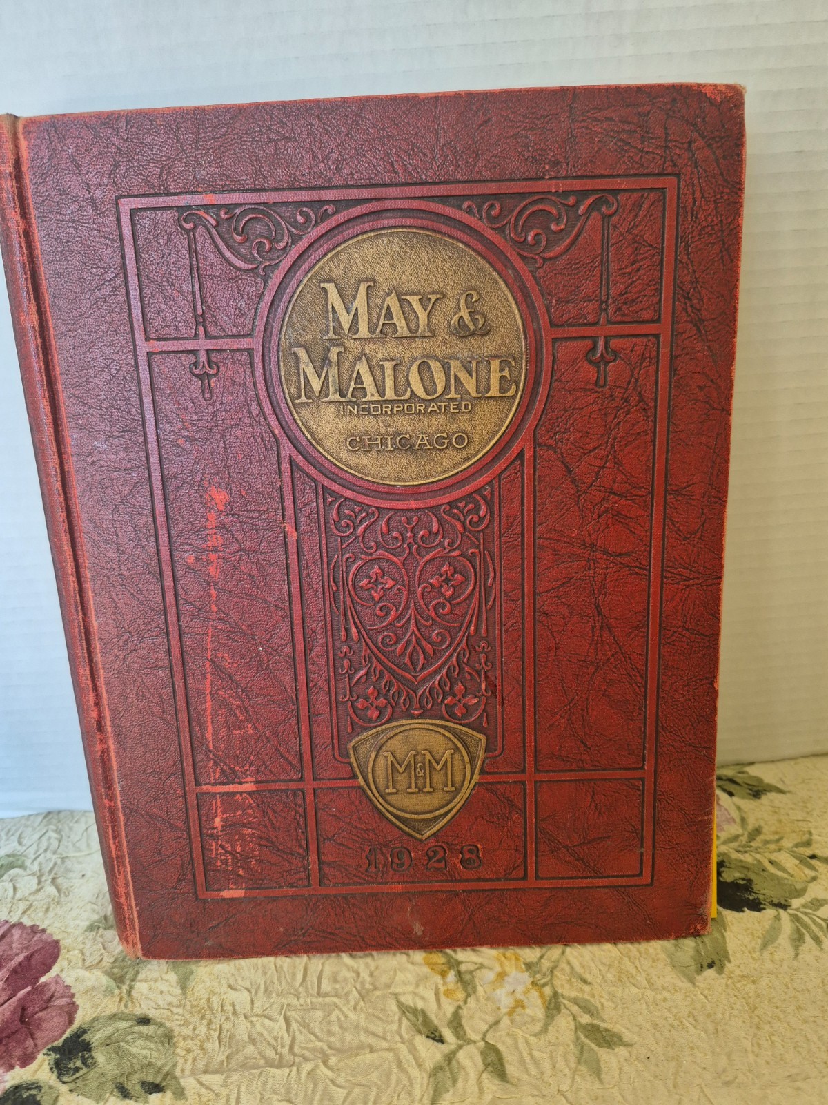 Art Deco ERA May & Malone 1928 “Red Book” wholesale trade catalog Research/Refer