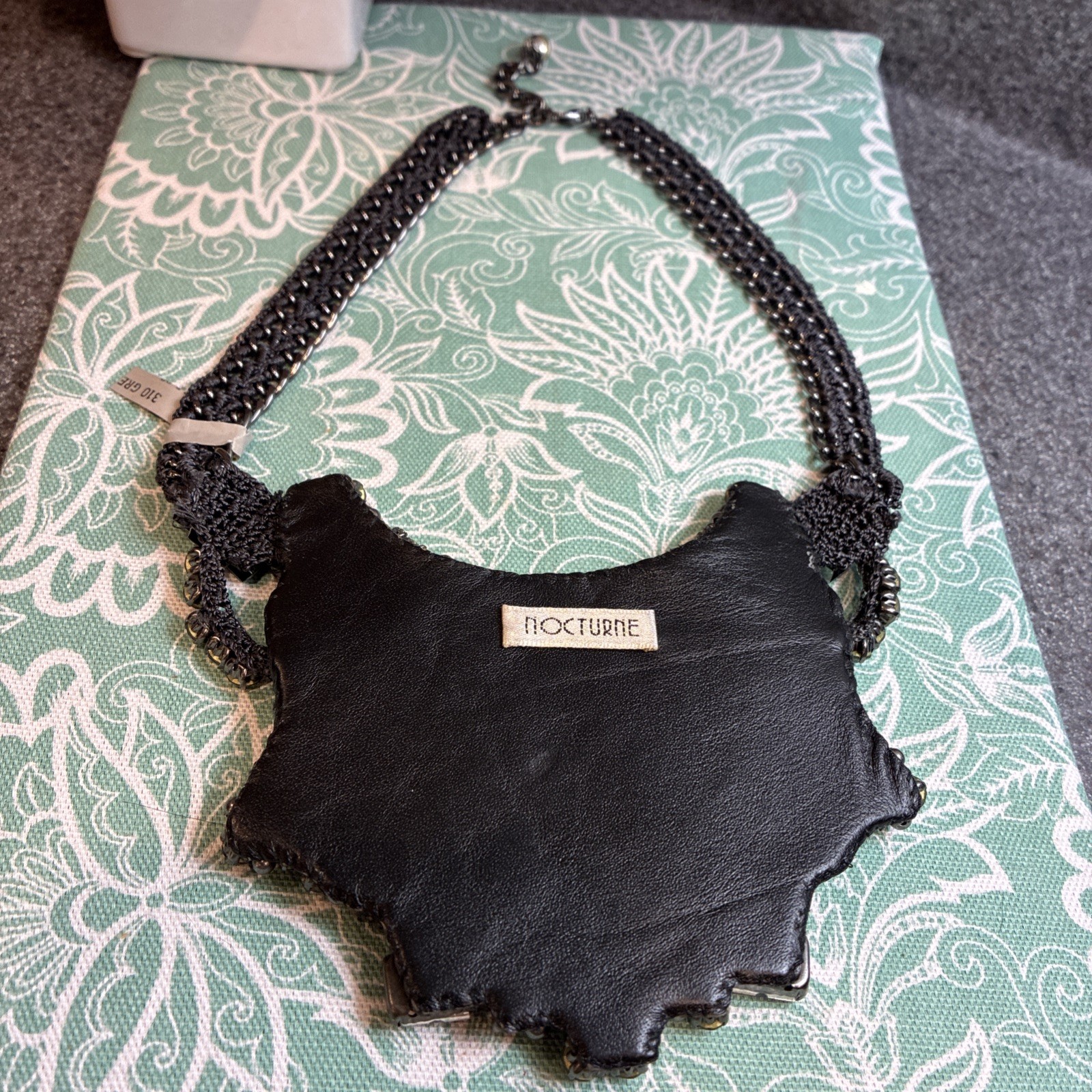 Nocturne Bib Luxury Crystal Rhinestone Beaded Necklace