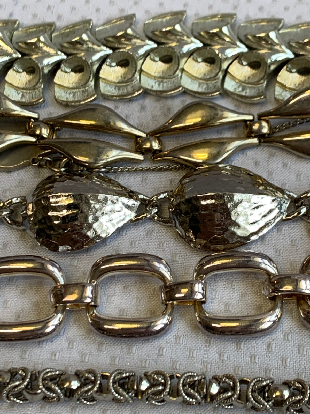 Vtg Bracelet Lot Coro Monet Sarah Coventry Avon Turquoise Look Natural Stone