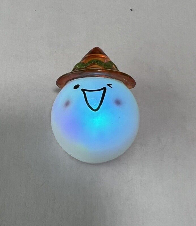 Color Change Lights Snowman Head Pin Brooch Approximately 2 “