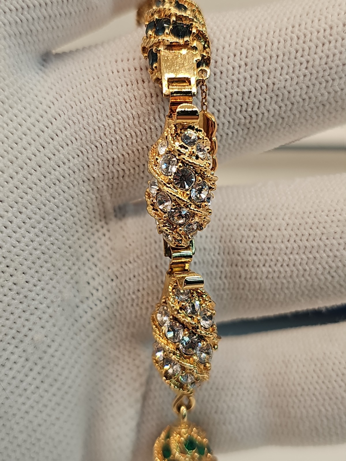 Camrose & Kross Jackie Kennedy JBK Royal Egg Bracelet. Signed JBK
