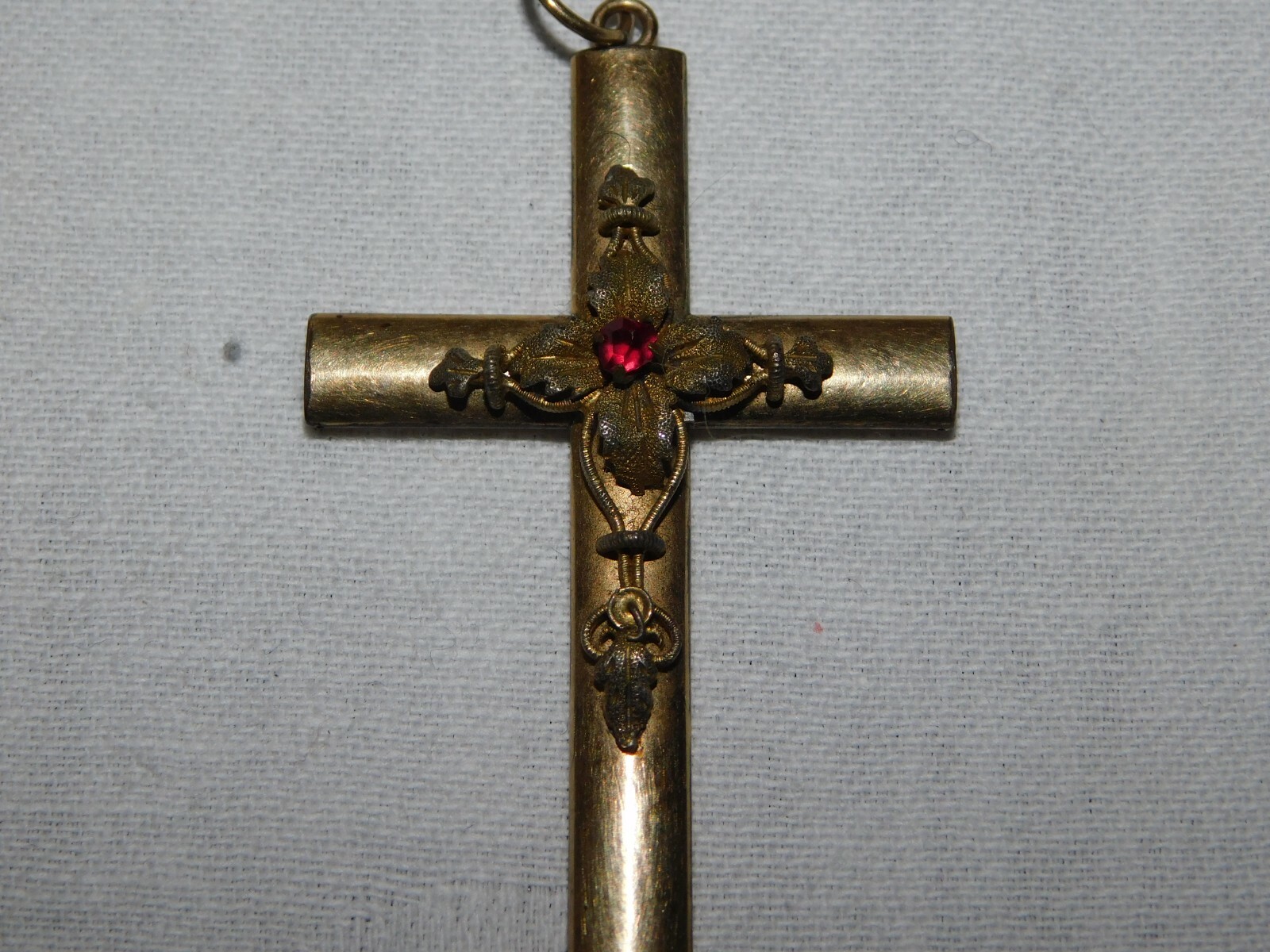 Super Beautiful Pendant IN Form from A Cross! Art Deco! Very Nice Manufactured