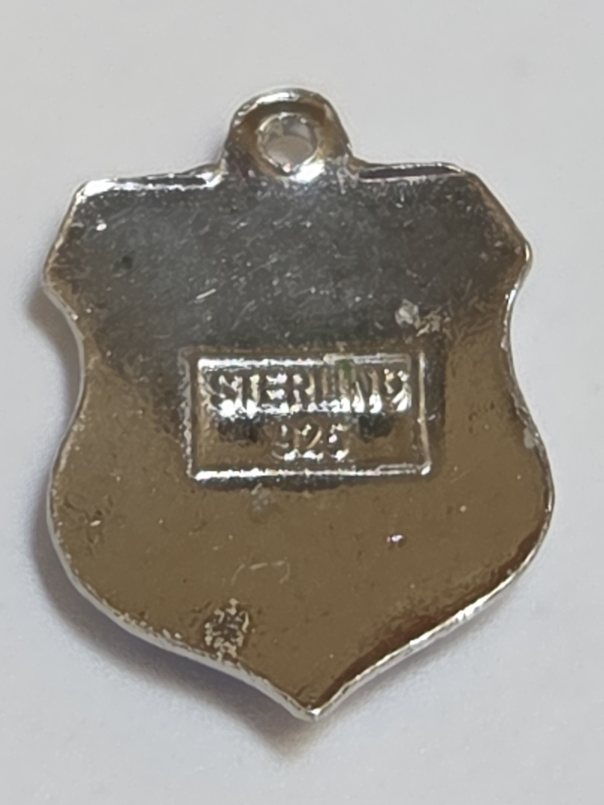 Sterling Silver ~ England Flag Charm ~ FABULOUS ENAMEL ~ VINTAGE
