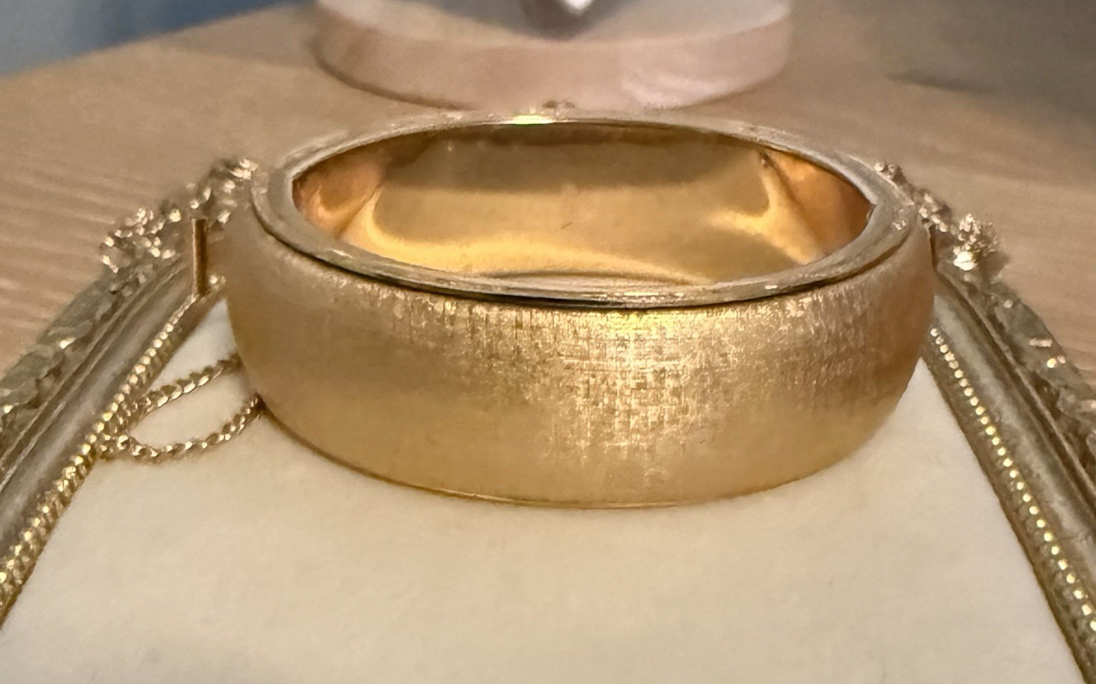 Monet Classic Gold Tone Bangle With Hinged Opening And Safety Clasp