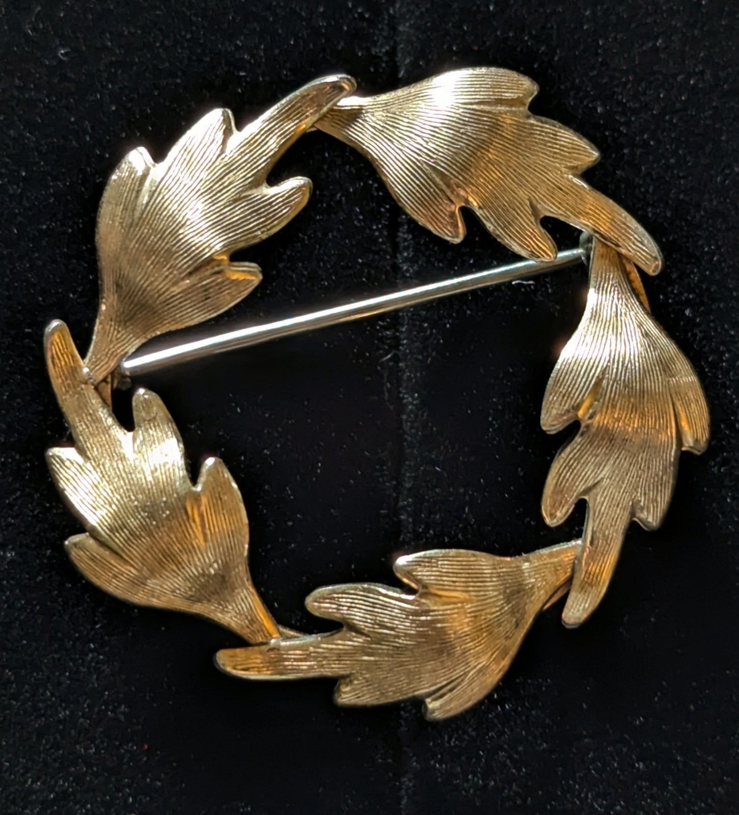 Vintage Krementz Lot Gold Tone -Necklace & Earring Set, Bracelet, Three Brooches