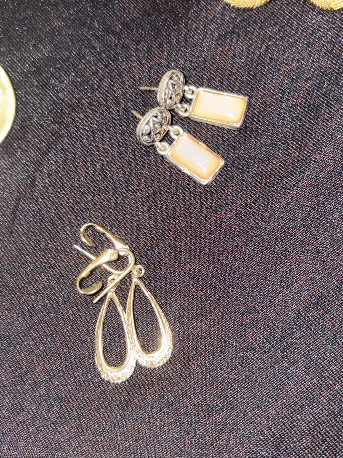 Vintage Mixed Lot Earrings 60s-80s theme costume jewelry