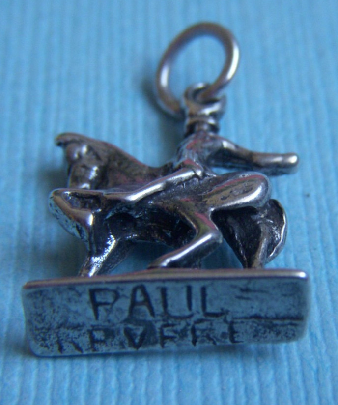 Vintage Paul Revere sterling charm