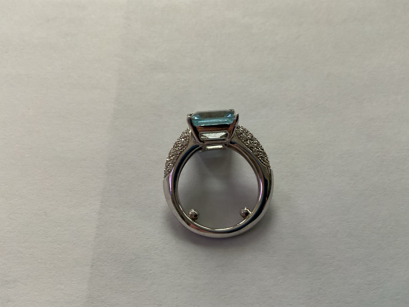 Antonini Panama Double Blue Topaz / 18K WG