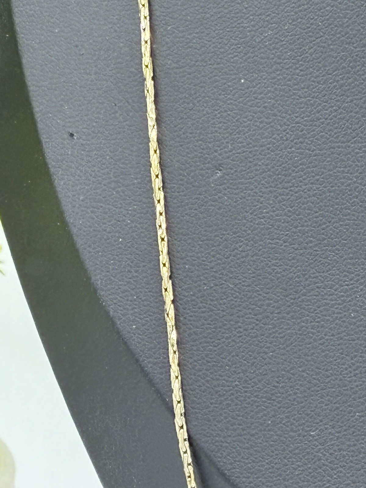 Vintage Sterling Silver Gold Tone Bar Link Chain Necklace 24 Inch Spring Ring