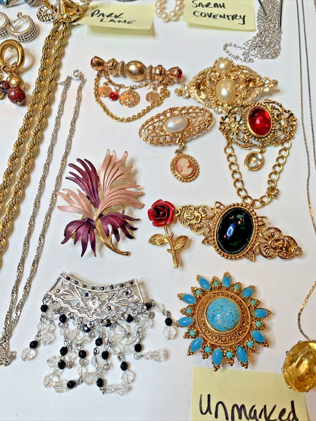 Vintage Costume Jewelry Lot Juliana Trifari Coro Monet 100+ Wearable Signed