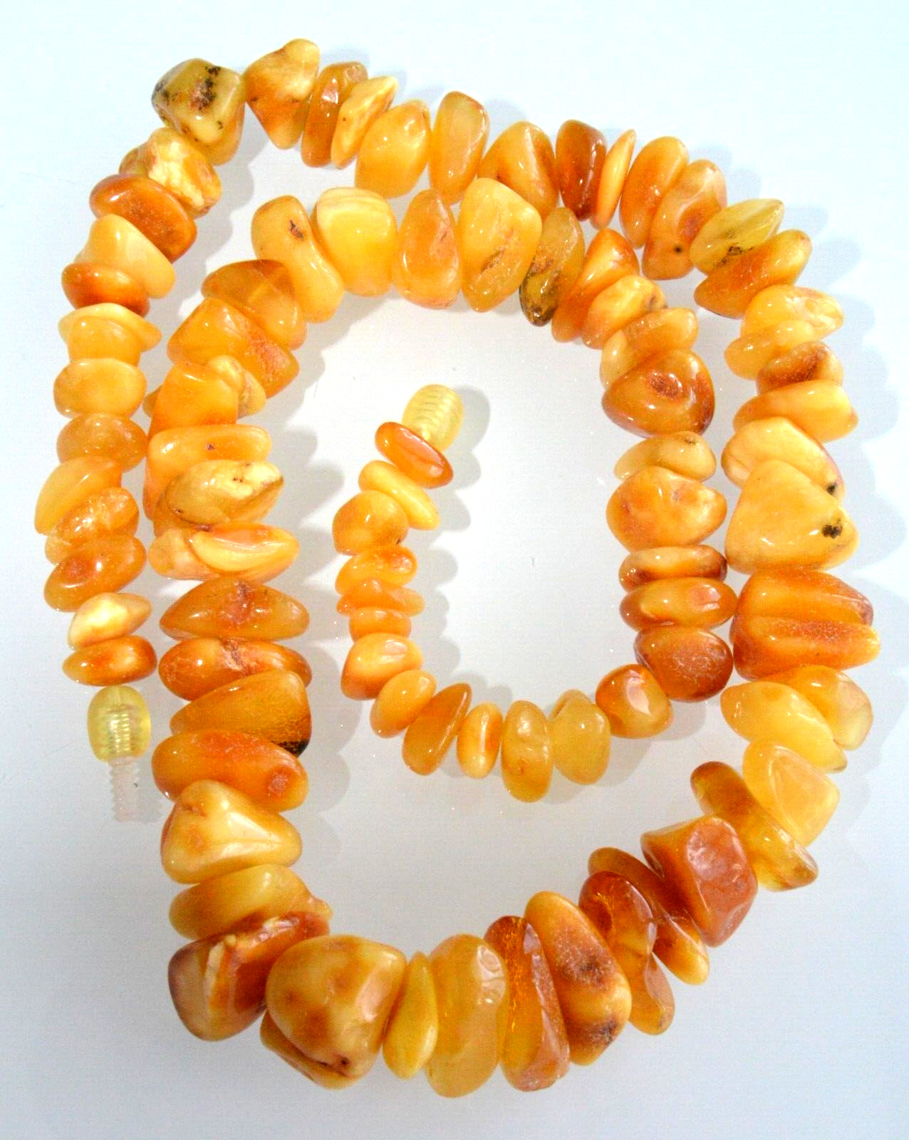 ✅52cm = 54gr RUSSIAN SOVIET BALTIC AMBER BEAD NECKLACE 琥珀 BRACELET STONE PENDANT