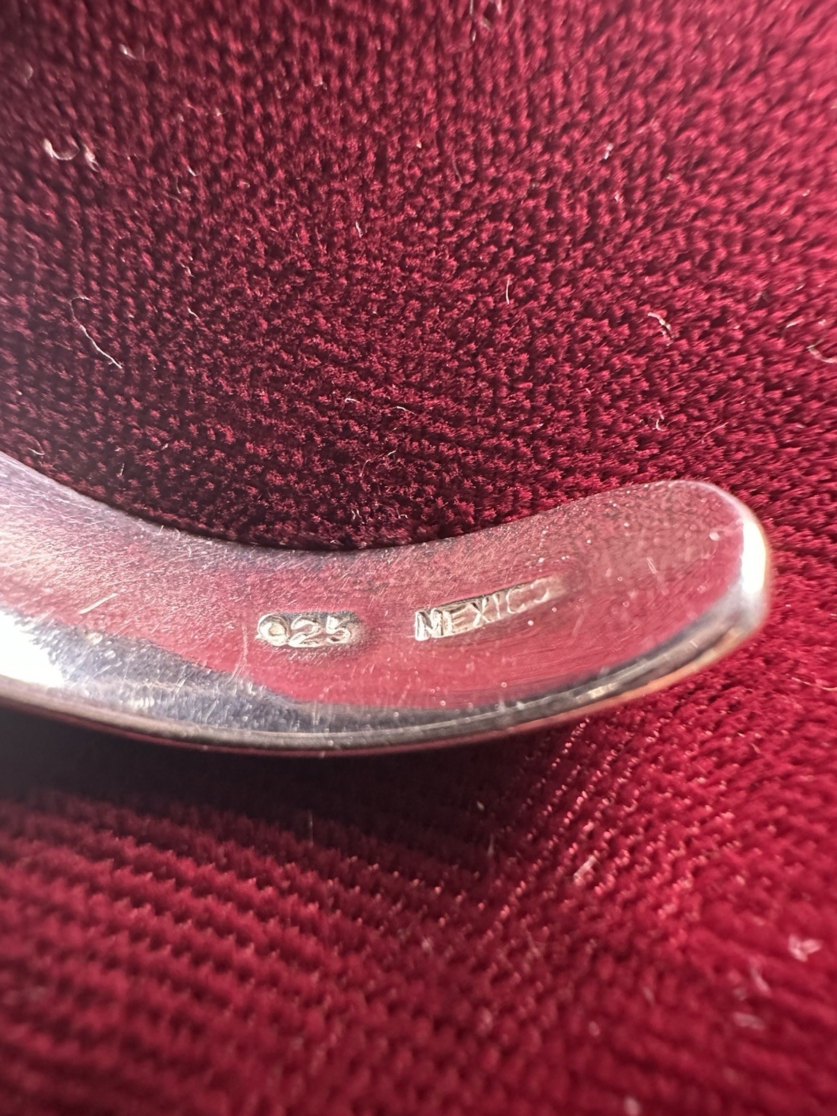 VTG Mexico Sterling Silver Modernist Cutout Cuff Bracelet Signed Mexico 21.4g