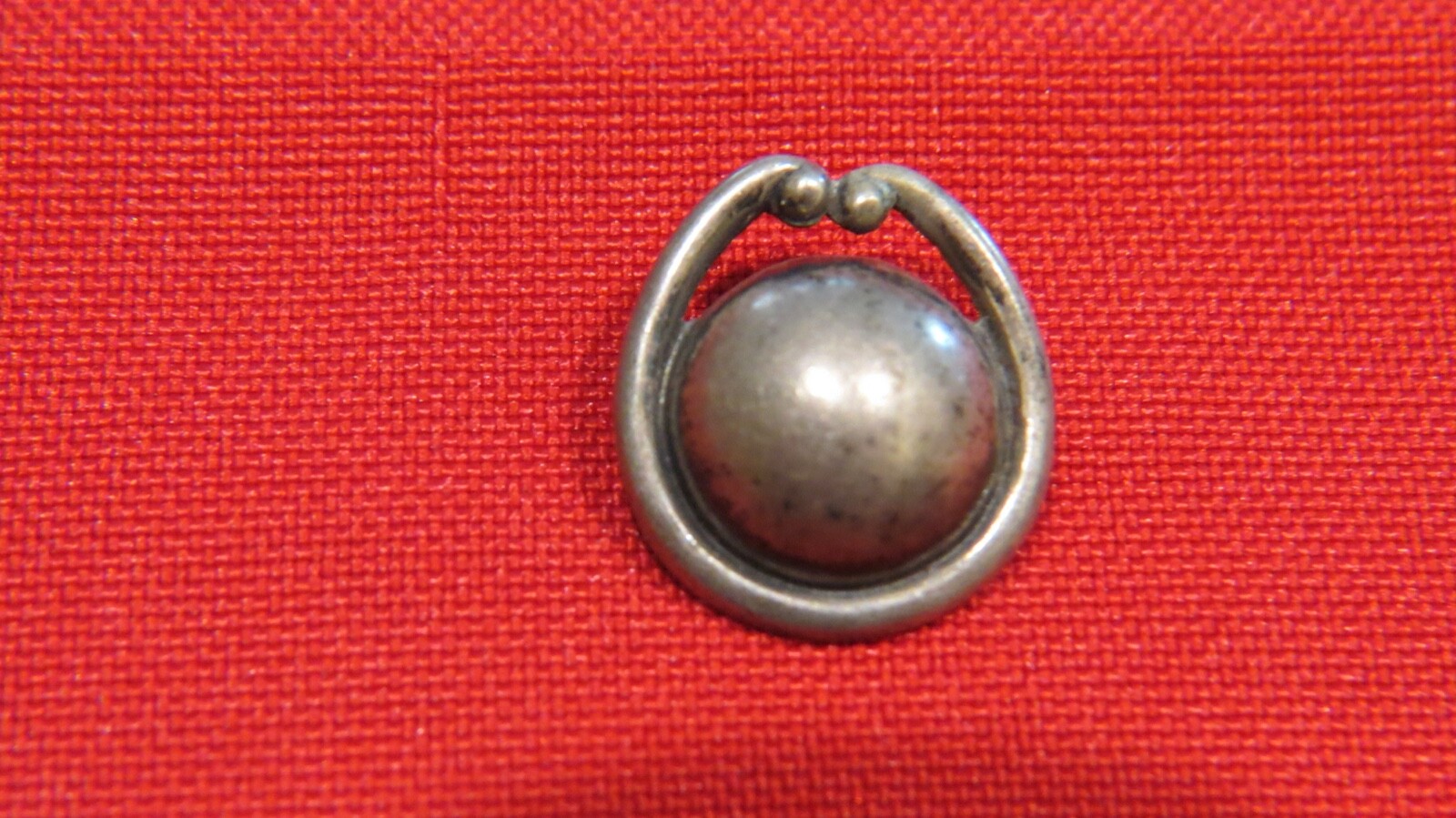 LOS CASTILLO TAXCO VINTAGE STERLING SILVER HALF DOME BUTTONS