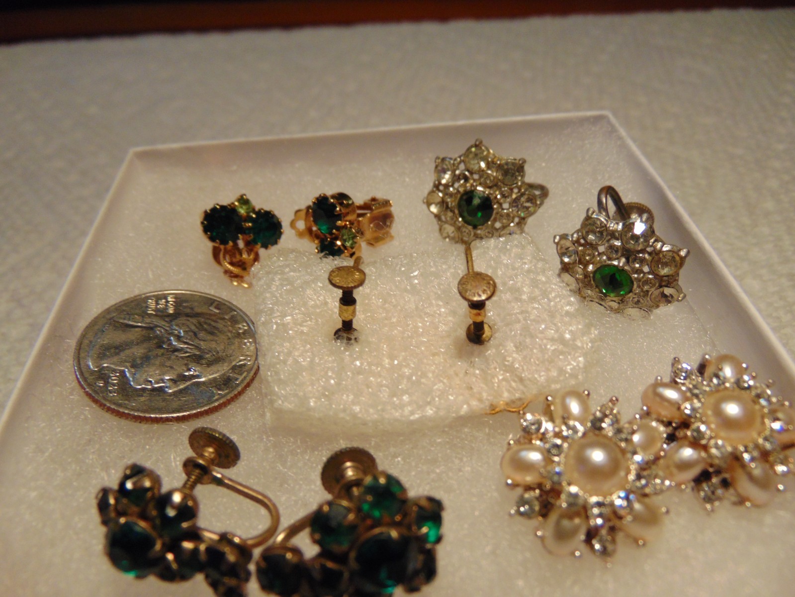 Vintage Costume Jewelry Lot, Great Condition, All Wearable, No Stones Missing