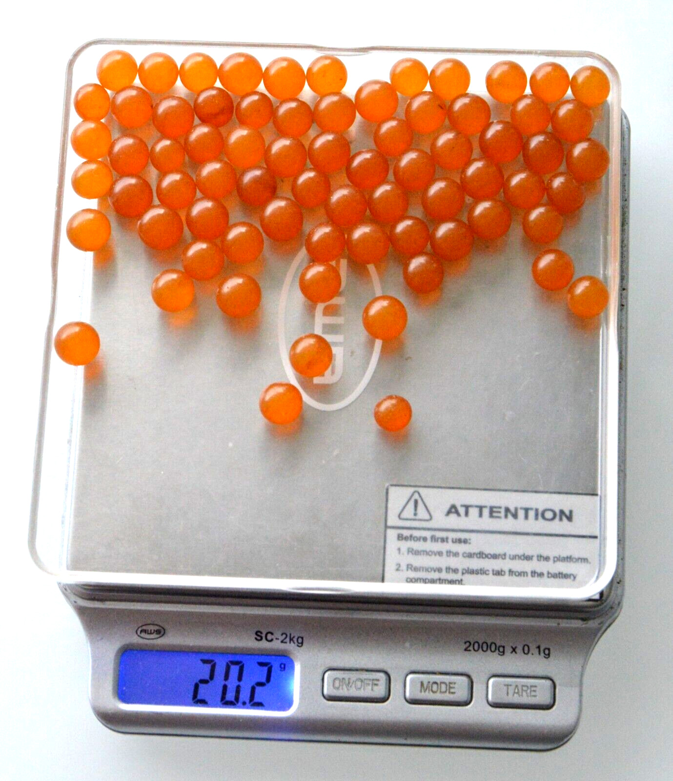 ✅20grRUSSIAN SOVIET BALTIC SEA AMBER BALL BEAD 老琥珀 NECLACE PENDANT ROCK BRACELET