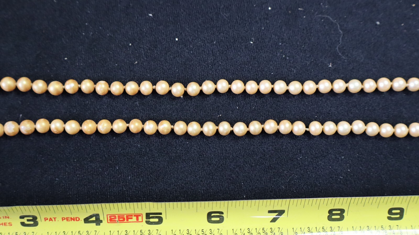 Vintage PEARL NECKLACE STORAGE AUCTION FIND LOT 13 MARVELLA K
