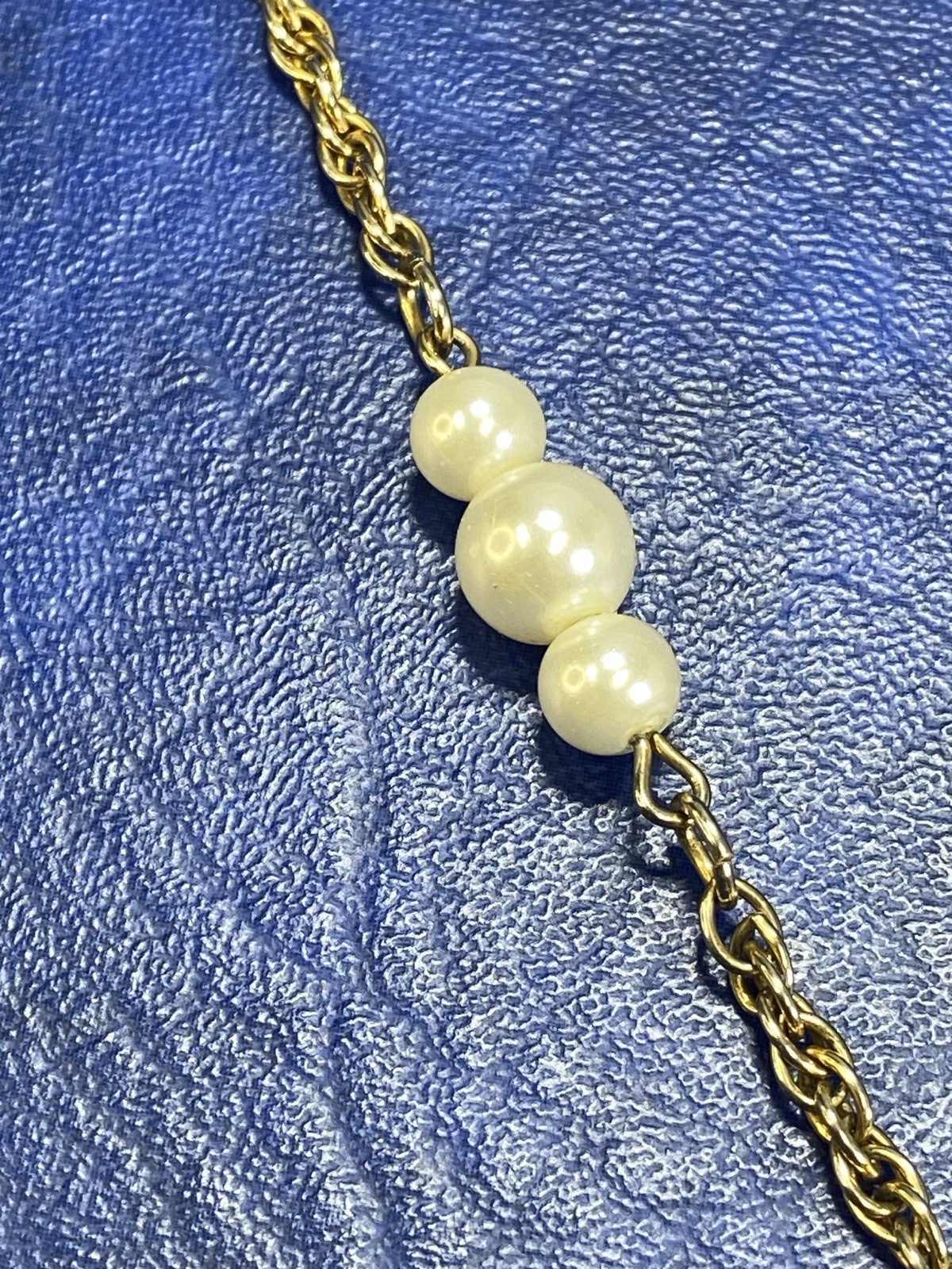 Vtg Judy Lee Faux Pearl Combo Brooch Pendant Necklace Bunch of Grapes Cluster