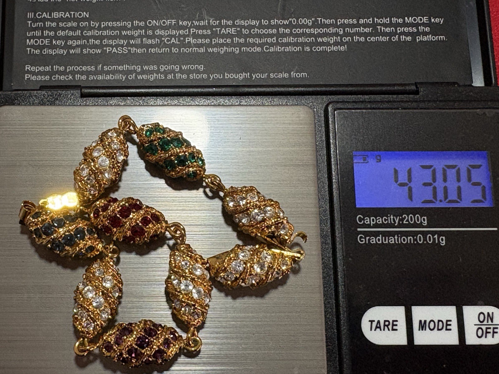 Camrose & Kross Jackie Kennedy JBK Royal Egg Bracelet. Signed JBK