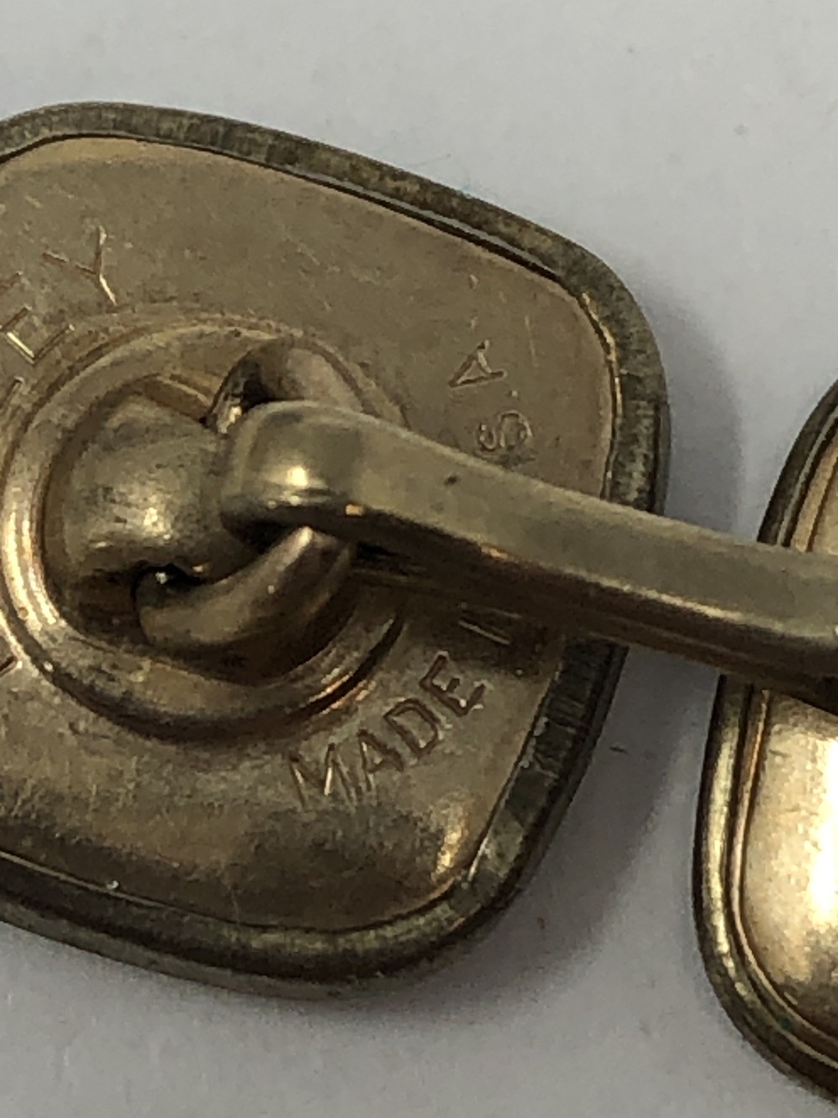 Hadley Abalone Cufflinks Square .5 inch – Vintage