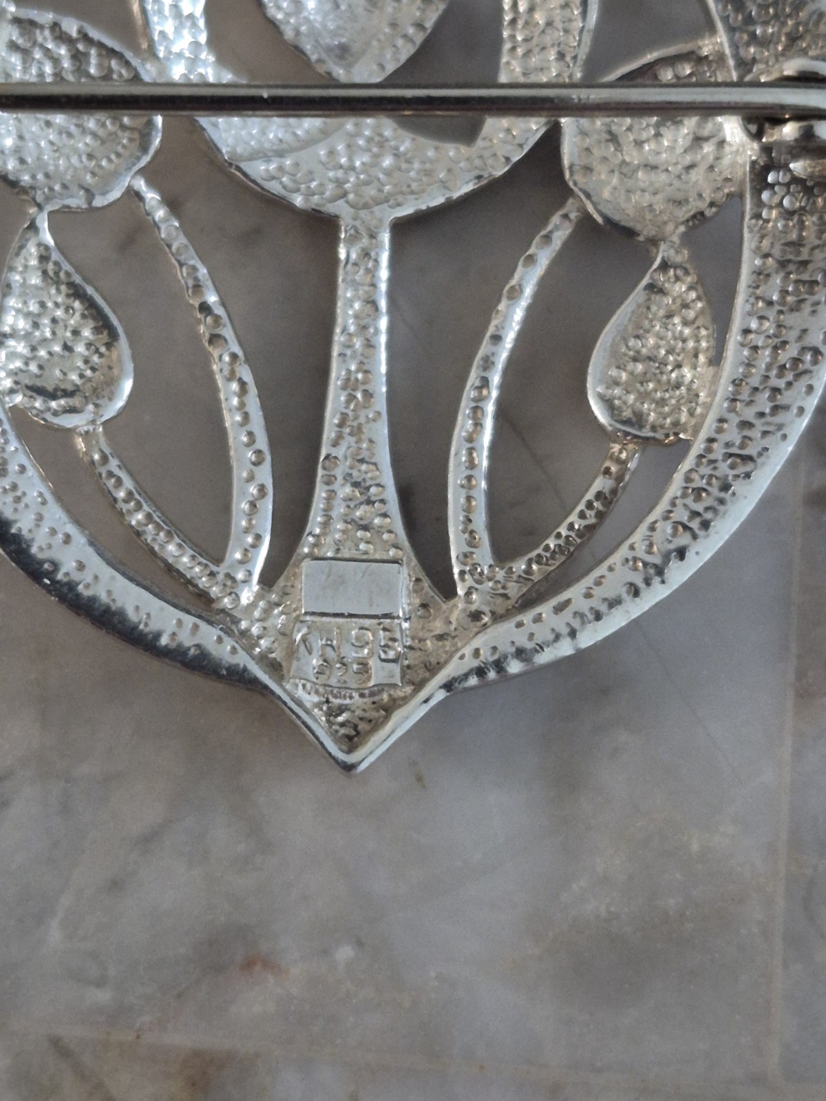Vintage Sterling Silver 925 Brooch Glascow Style Kit Heath ’95, Mackintosh 8g