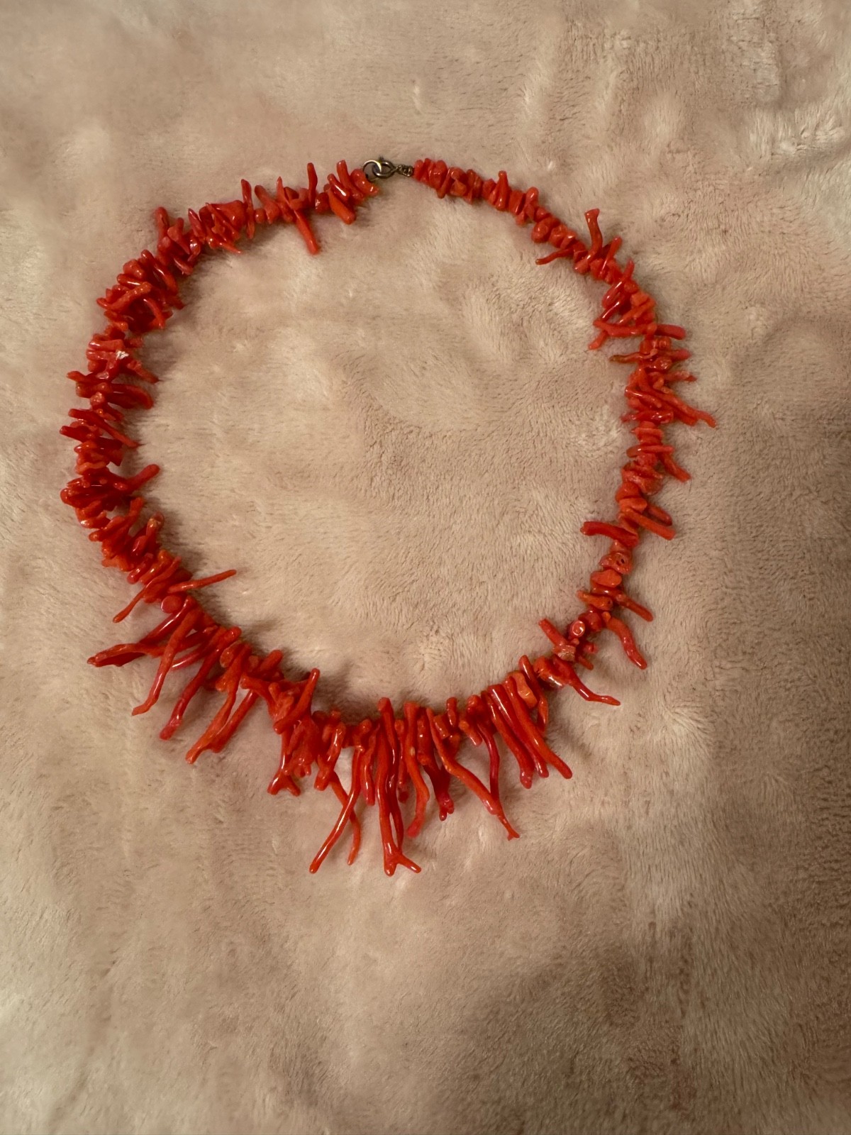 Vintage Branch Coral Necklace Set 2
