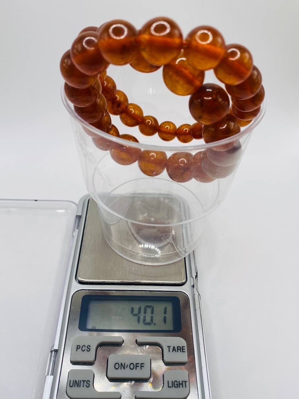 Vintage Kaliningrad USSR Original Amber Beads 40 g
