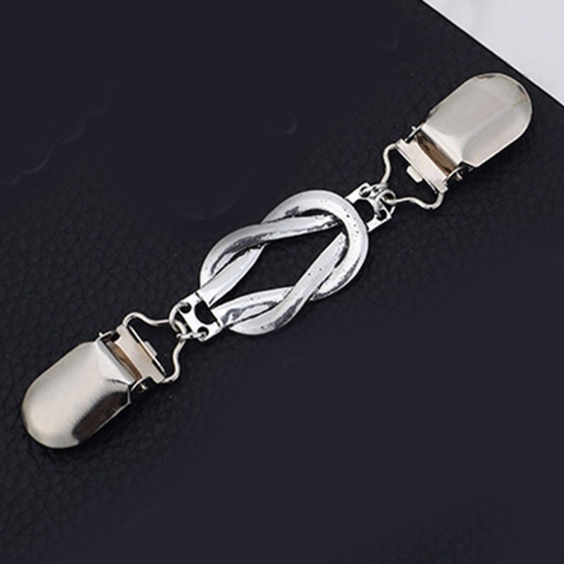 Shawl Pin Scarf Holder Durability Alloys Rusts Resistant Decorative Brooch Clip
