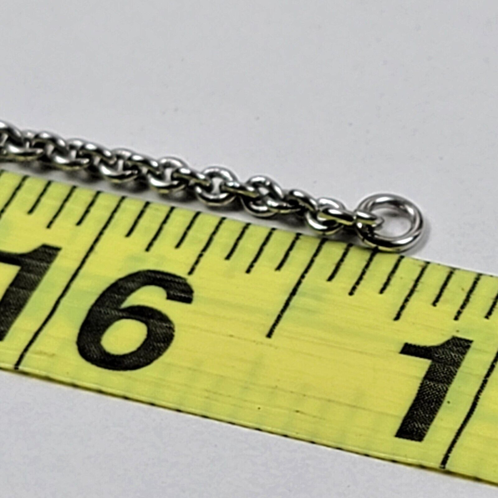 Vintage Signed MONET Silver-Tone Ball Bead Chain Necklace 16.5 In Lobster Clasp
