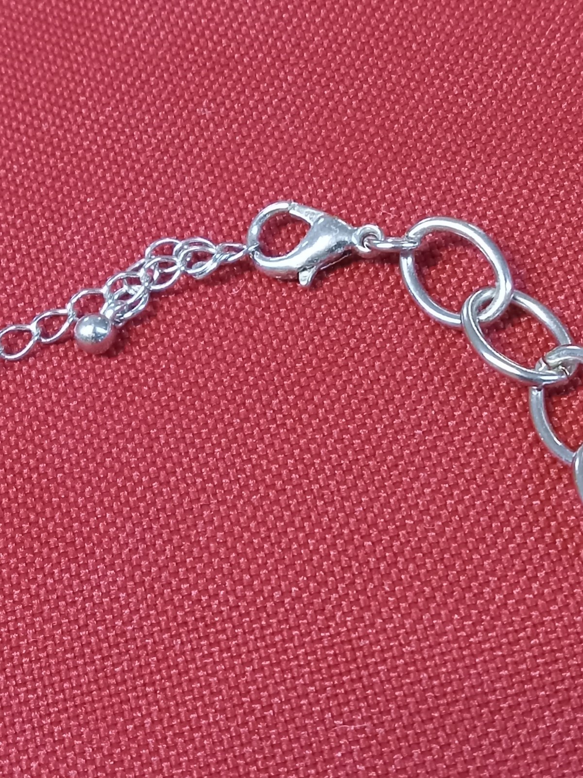 Vintage Silver Toned Double Strand Chain 18″ Necklace