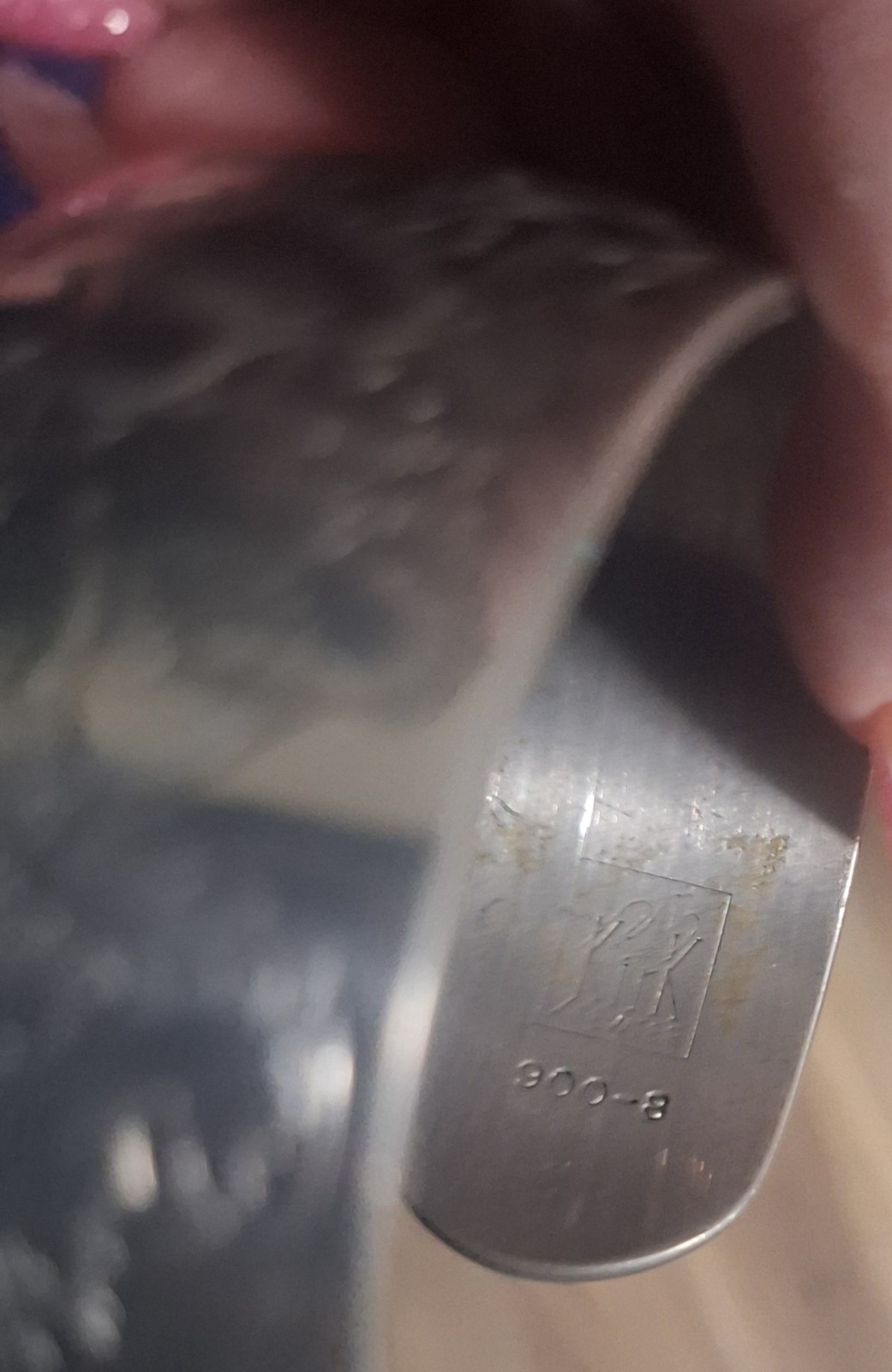 Wide Vintage Signed Kirk Pewter Poppy Poppies Flower Birthday Cuff Bracelet