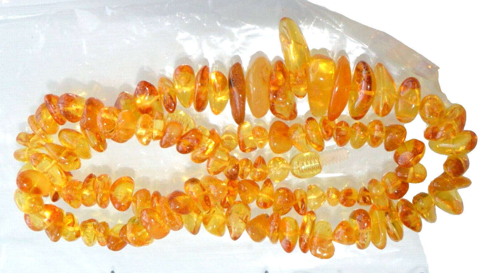 ✅54cm = 26gr RUSSIAN SOVIET BALTIC AMBER BEAD NECKLACE 琥珀 BRACELET STONE PENDANT