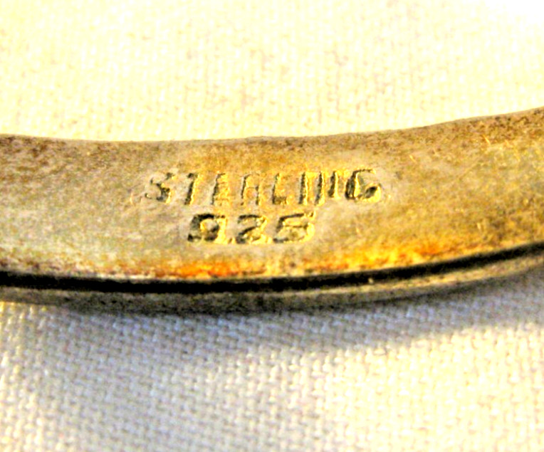 Sterling Silver Bangle Bracelet Acapulco Mexico Souvenir 925 19.2 grams 2 1/2″