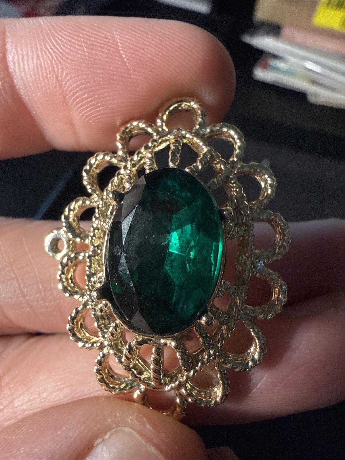 Vintage 2 Sets Of Earrings And 1 Pin