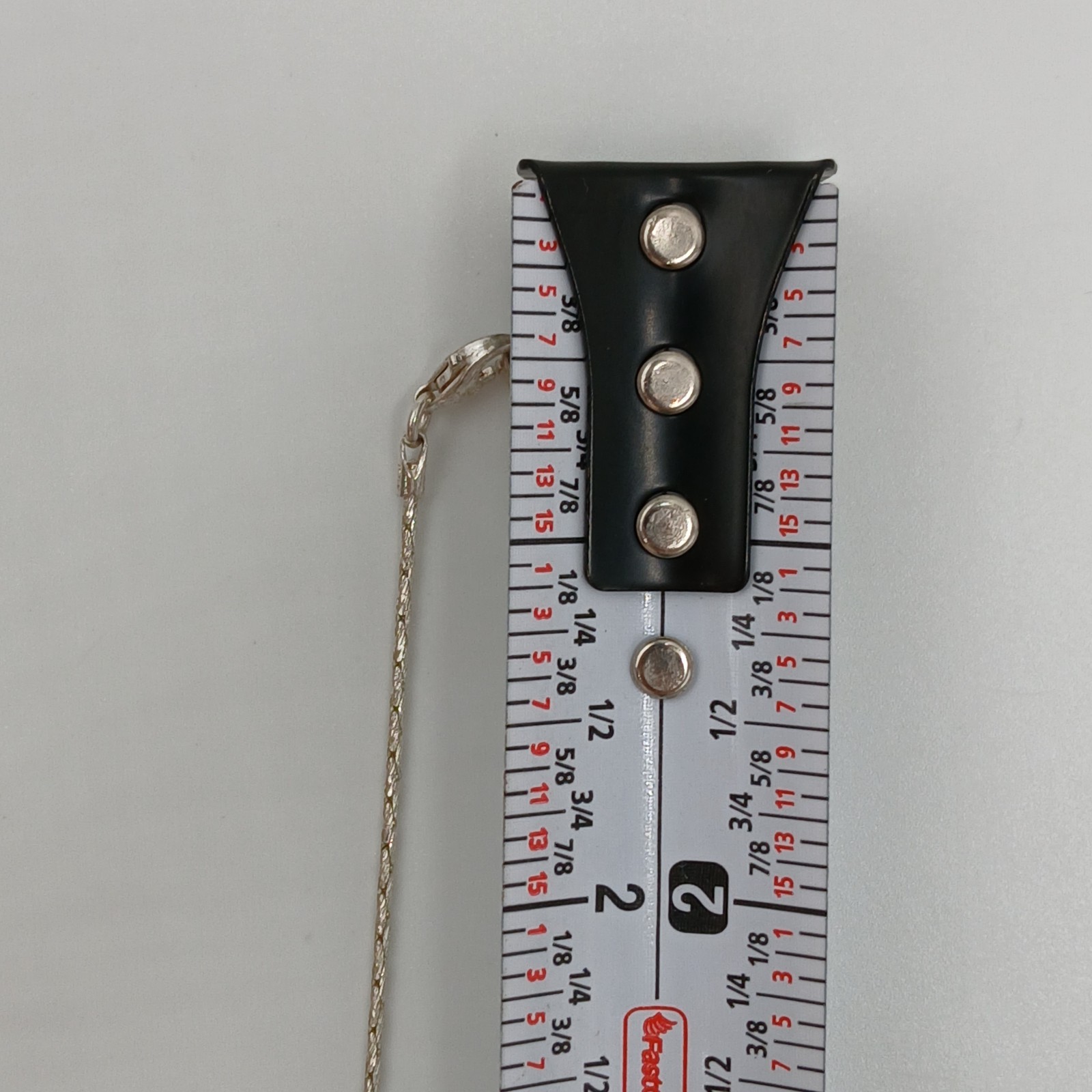 925 DBJ Slider Pendant Necklace 16in Sterling Silver Spigot Wheat Rope Chain 23g