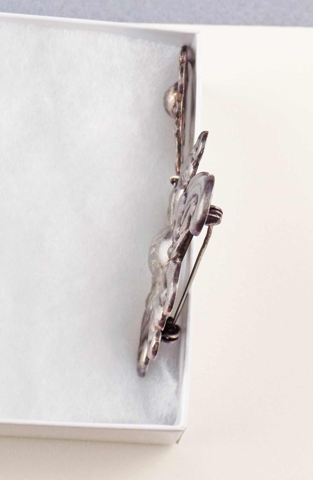 Los Castillo Classic 1940s Sterling Silver Brooch 548 925 Pin Taxco Mexico 23.1g