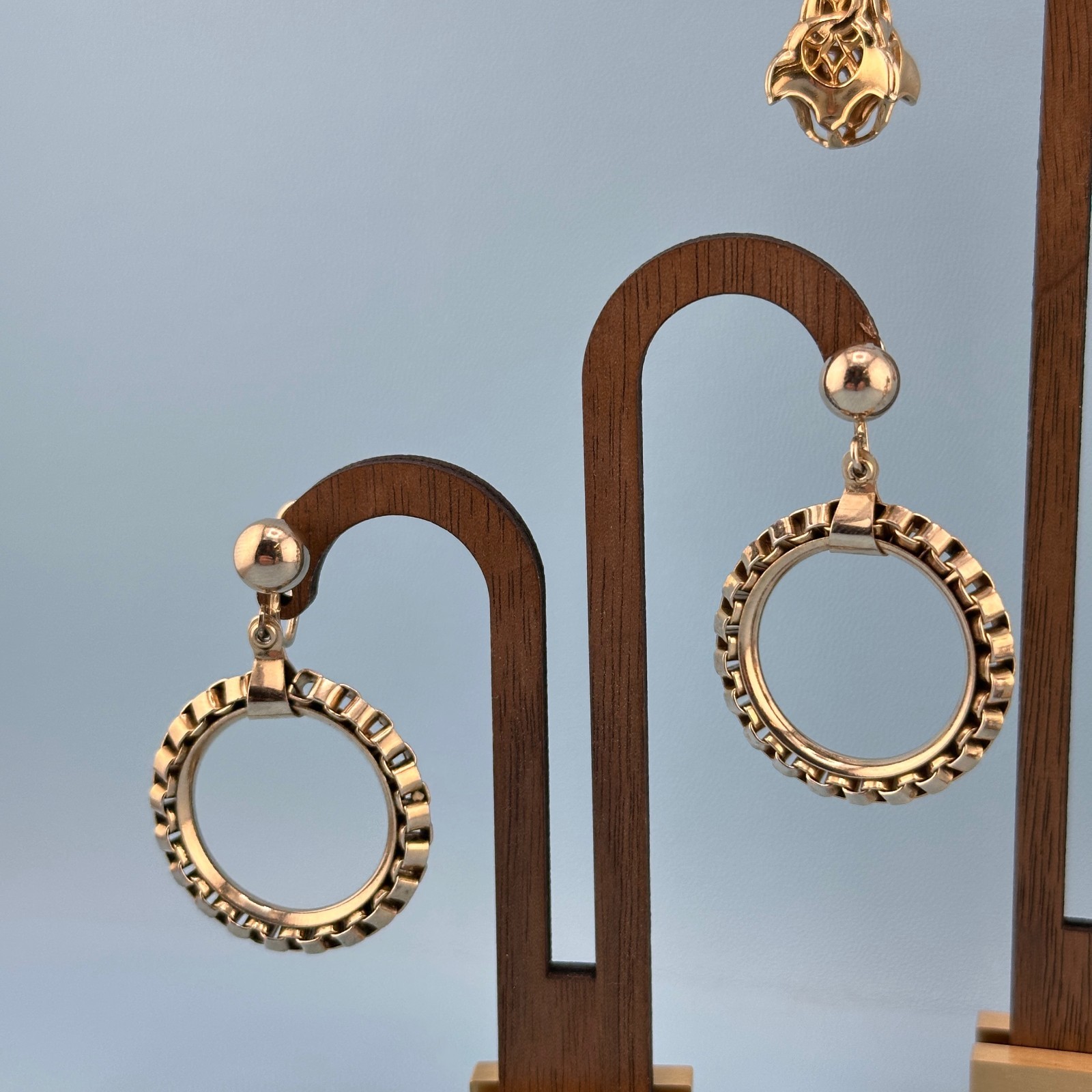 Vintage Earrings Lot Dangle Statement Balls Drop Hoop Etruscan Some Signed