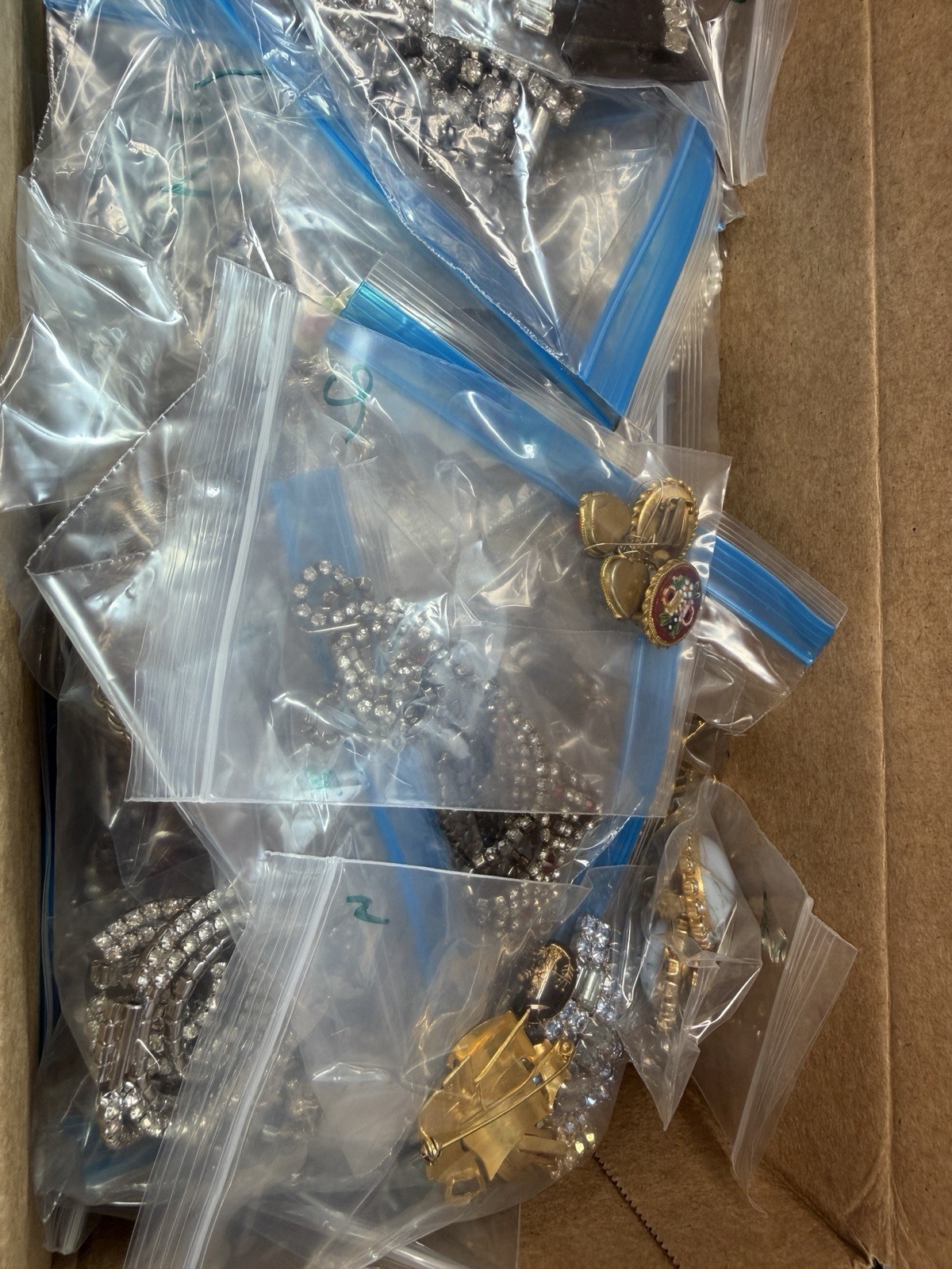 Vintage Jewelry Lot Costume Weiss W. Germany Coro Trifari Estate 80 Piece PJ