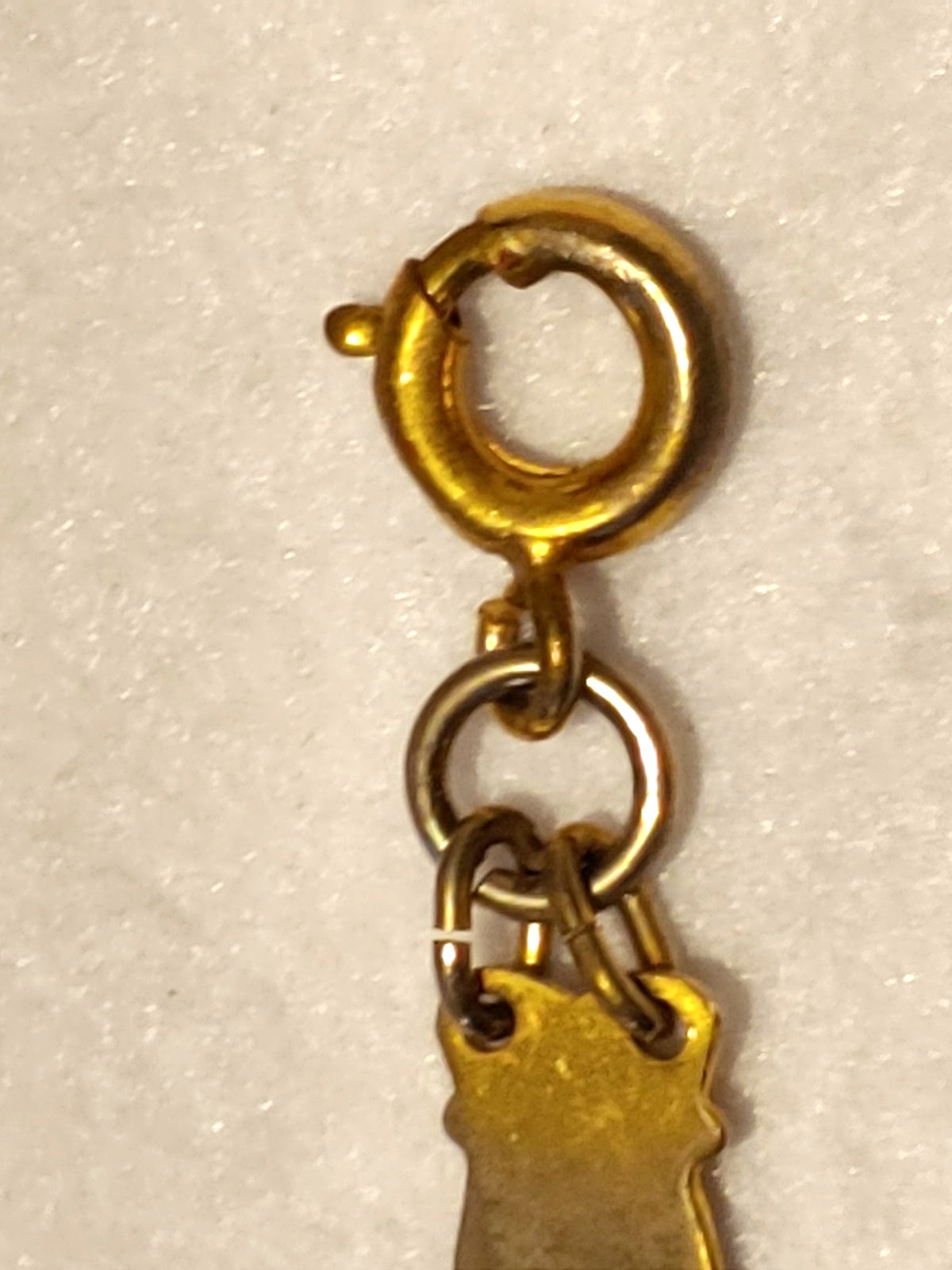 vintage – bracelet – Metal Goldtone – 1/4 in x 6 1/2 in Long