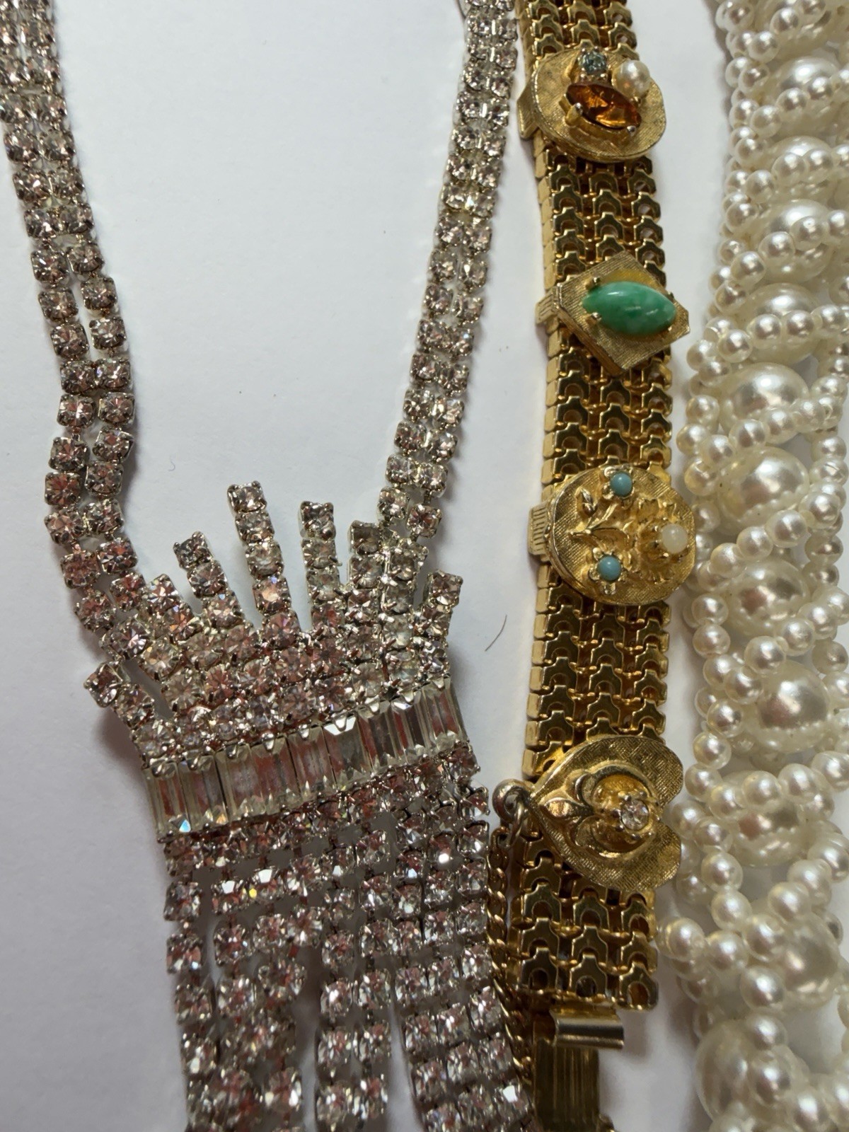 Vintage Jewelry Lot Costume Weiss W. Germany Coro Trifari Estate 80 Piece PJ