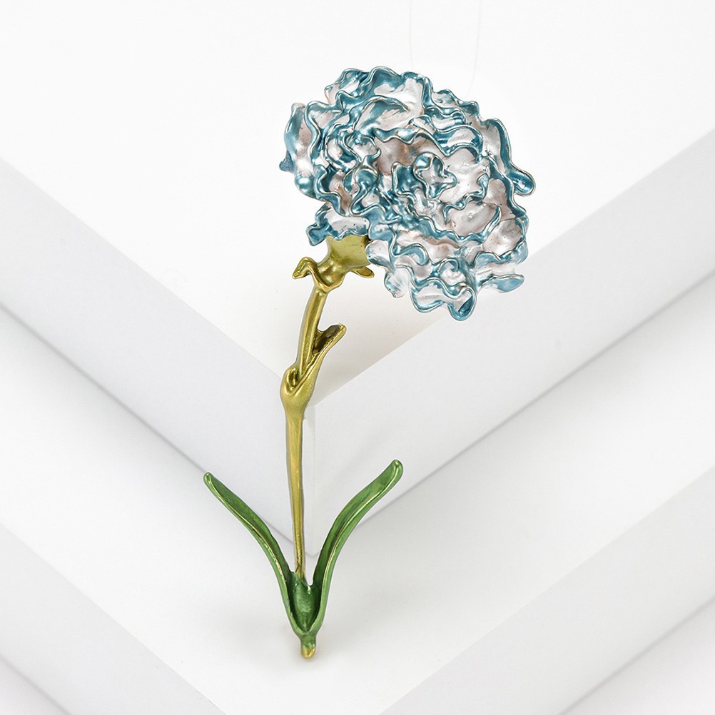 Exquisite Flower Brooch Pin Carnation Lapel Pin Collar Lapel Pin Jewelry