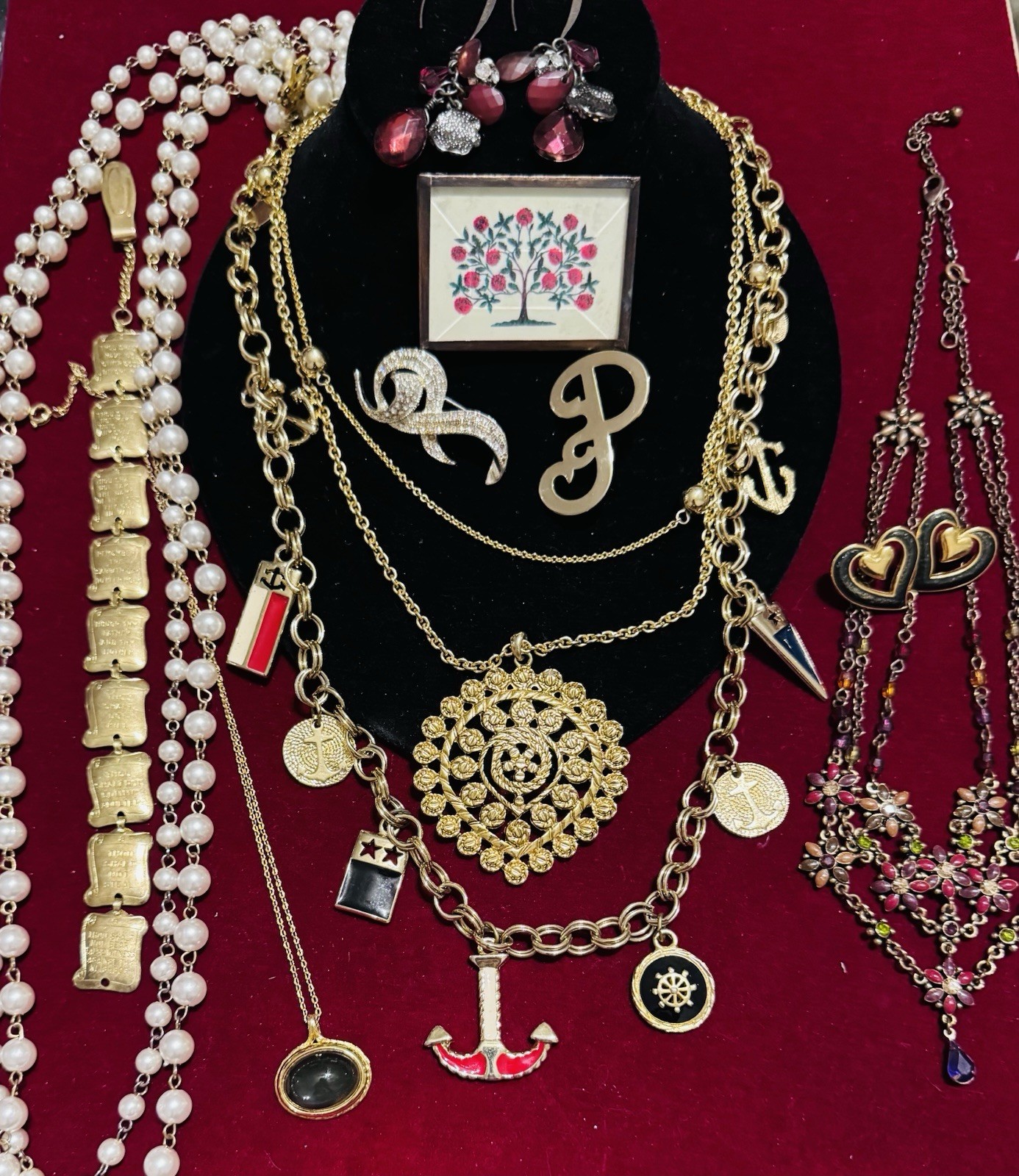 Vintage High End Costume Jewelry Mamselle Monet Napier Japan Sarah Coventry TRUM
