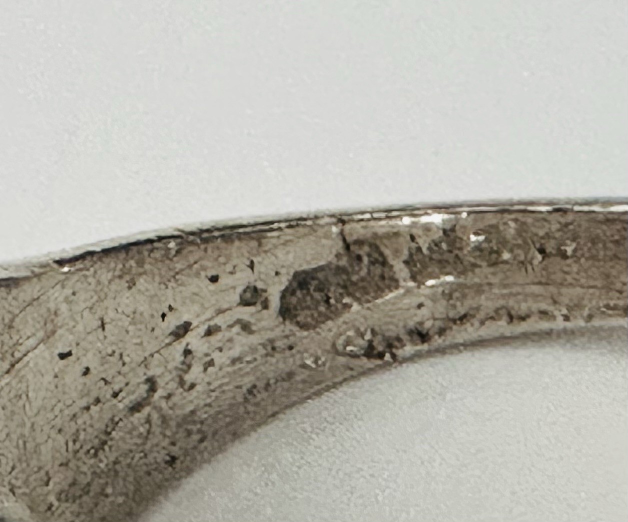 Abstract Ring Sterling Silver 925 Mid Century Modernist Retro Signed