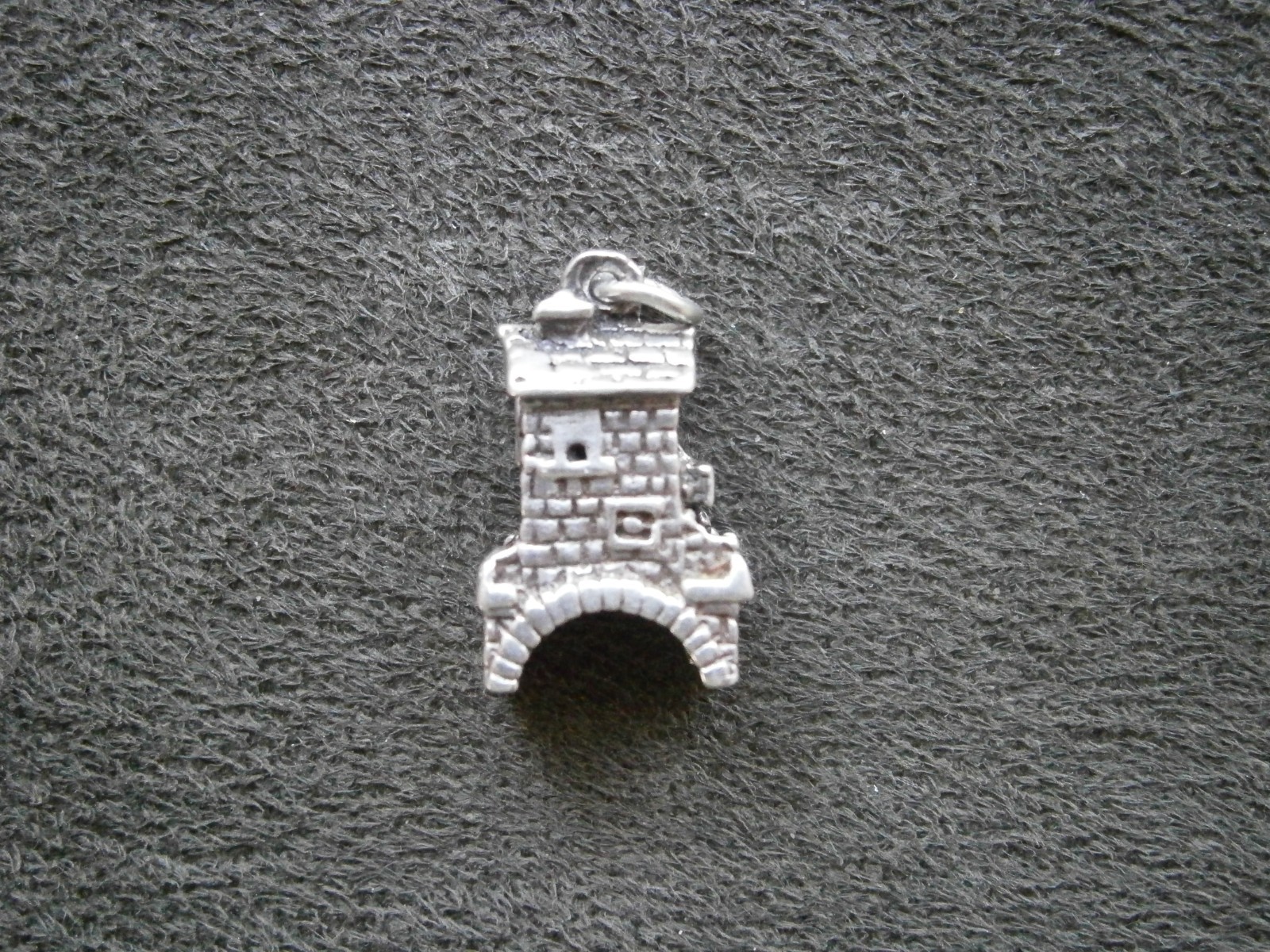 The Bridge House Ambleside UK Vtg Sterling Silver Bracelet Charm Pendant 2.5g