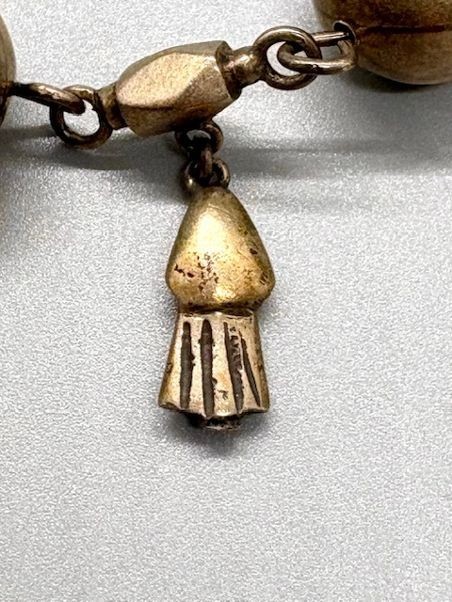 Vintage Guatemalan Charm Bracelet, marked 900 Silver
