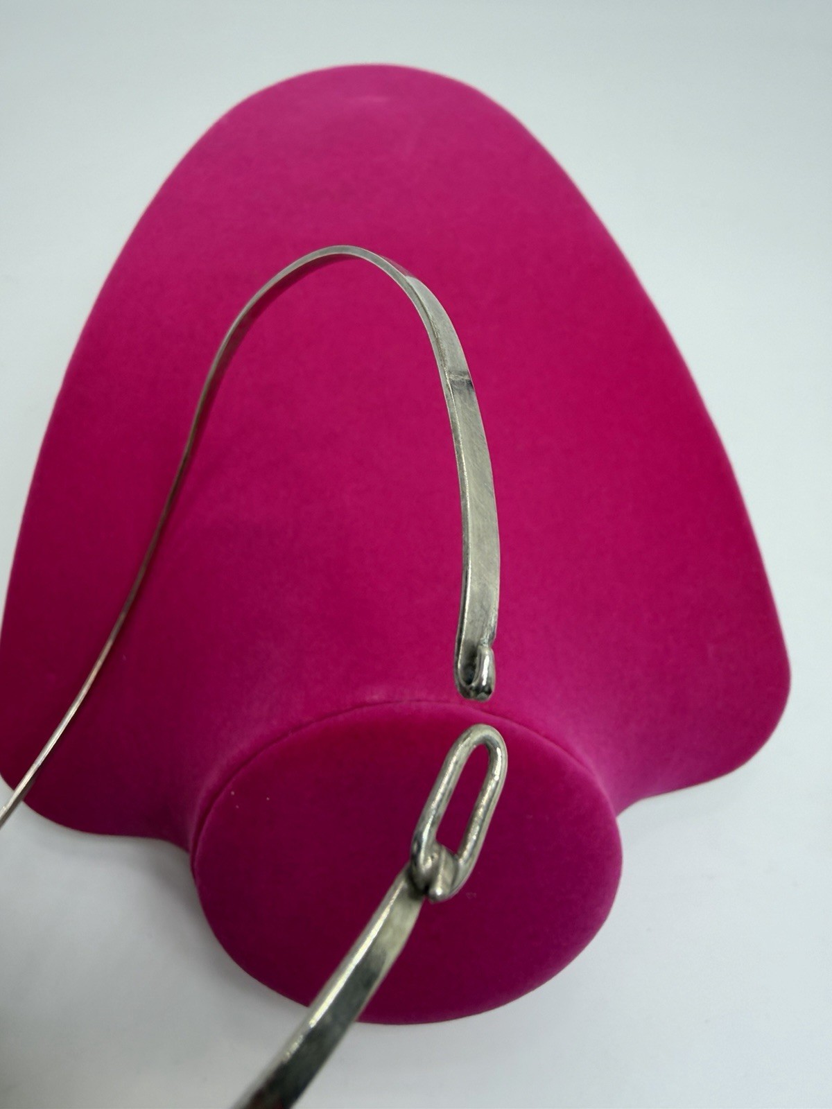 Vintage Sterling Silver 925 Collar Torque Necklace 12 grams approx. Mexico