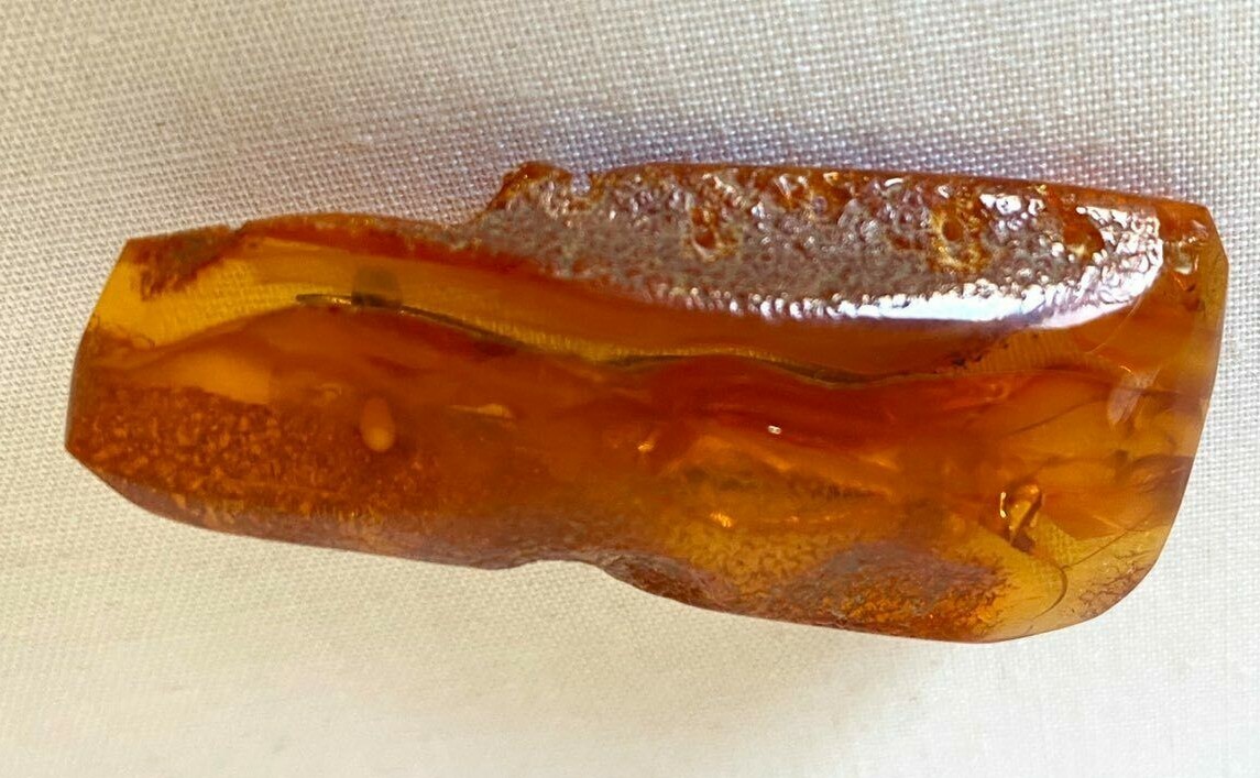 Up for Auction is a Vintage Natural Baltic Amber Pin / Brooch.