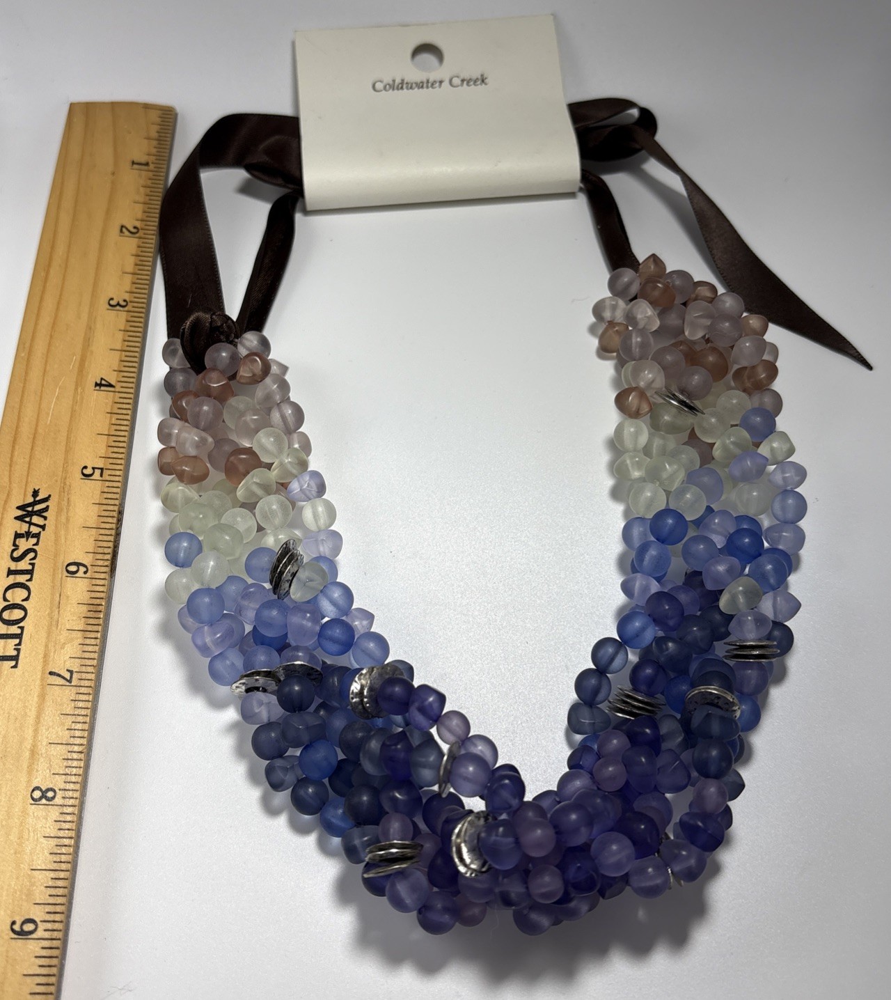 Vintage Jewelry Beaded Necklace Coldwater Creek